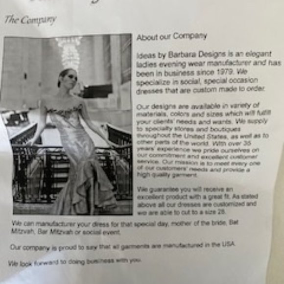 Ideas by Barbara gown - Picture 3 of 8